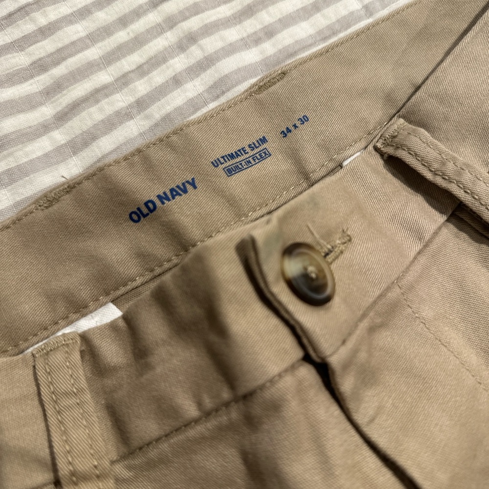 Old Navy Ultimate Slim Khakis